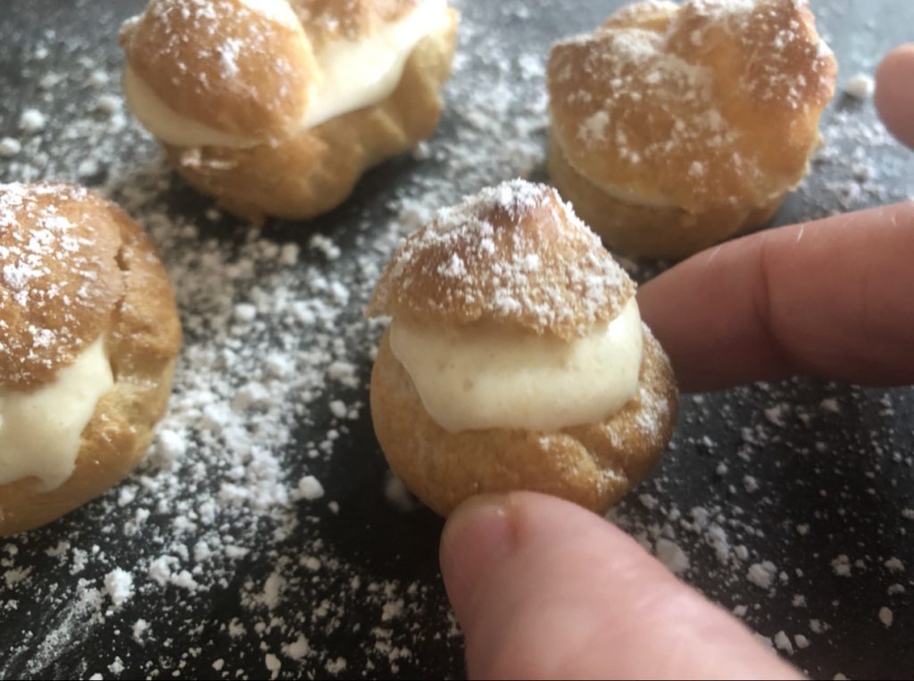 Recettes Farine Gourmande : Choux à la crème & Gaufres