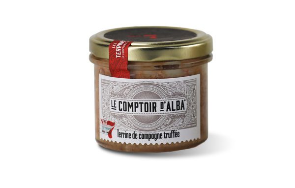Terrine de campagne à la truffe noire