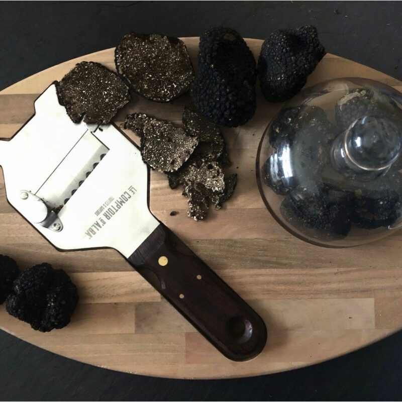 Plateau de présentation Truffes mandoline & cloche