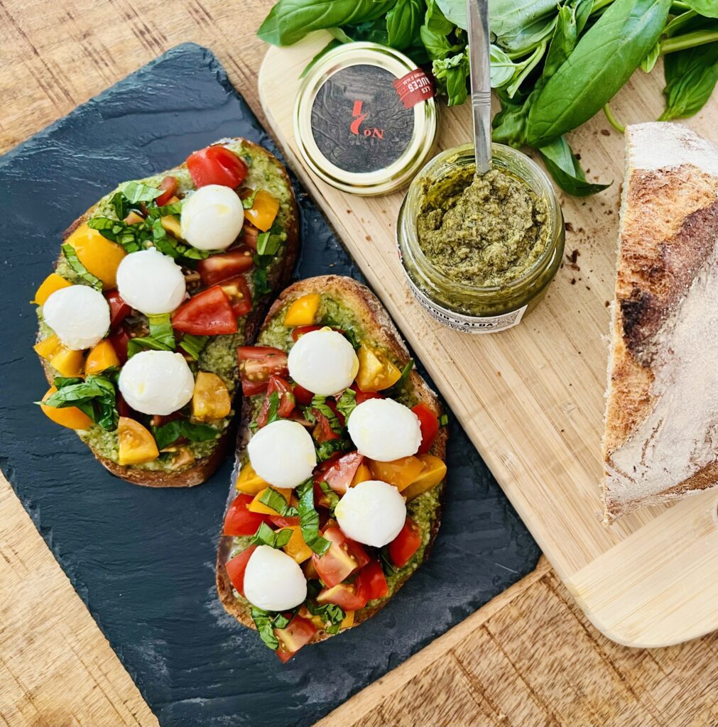 Sauce Pesto Basilic à la Truffe d'été