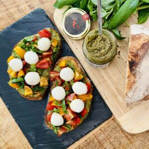 Sauce Pesto Basilic à la Truffe d'été