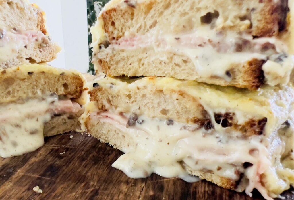 recette simple truffée - Le croque monsieur à la truffe